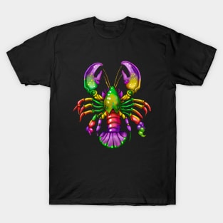 Mardi Gras Cajun Crawfish / Lobster T-Shirt